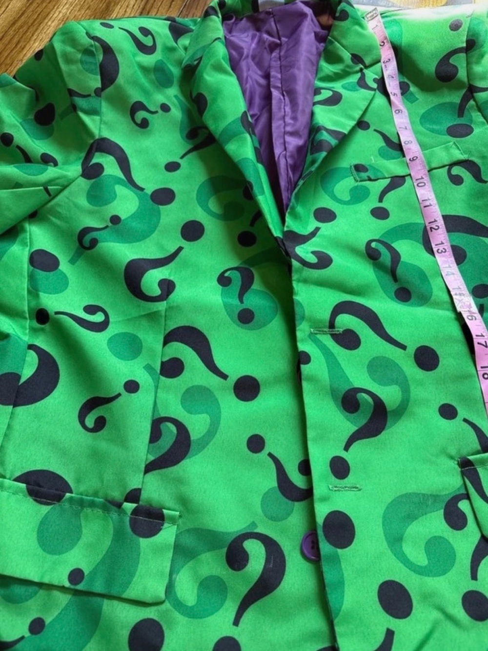 Spirit the Riddler costume - Picture 12 of 14